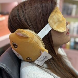 بالشت گردنی و چشم بند