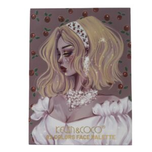 پالت آرایش صورت ۸۲ رنگ | کیت کامل و جمع‌وجور برای آرایش حرفه‌ای و روزانه