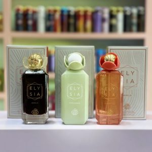 عطر الی‌سیا Ely Sia در رایحه‌های وانیلا، پیستا سانده و لیچی رز